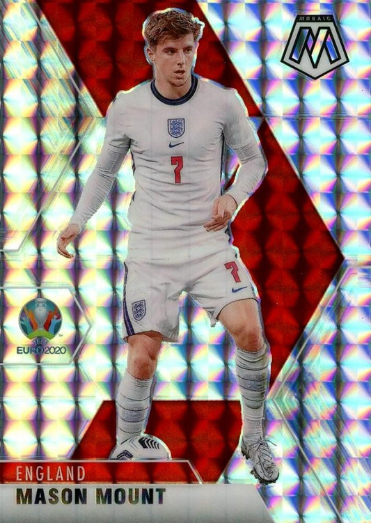 2020-21 Panini Mosaic UEFA Euro Mason Mount Mosaic trading card number 103