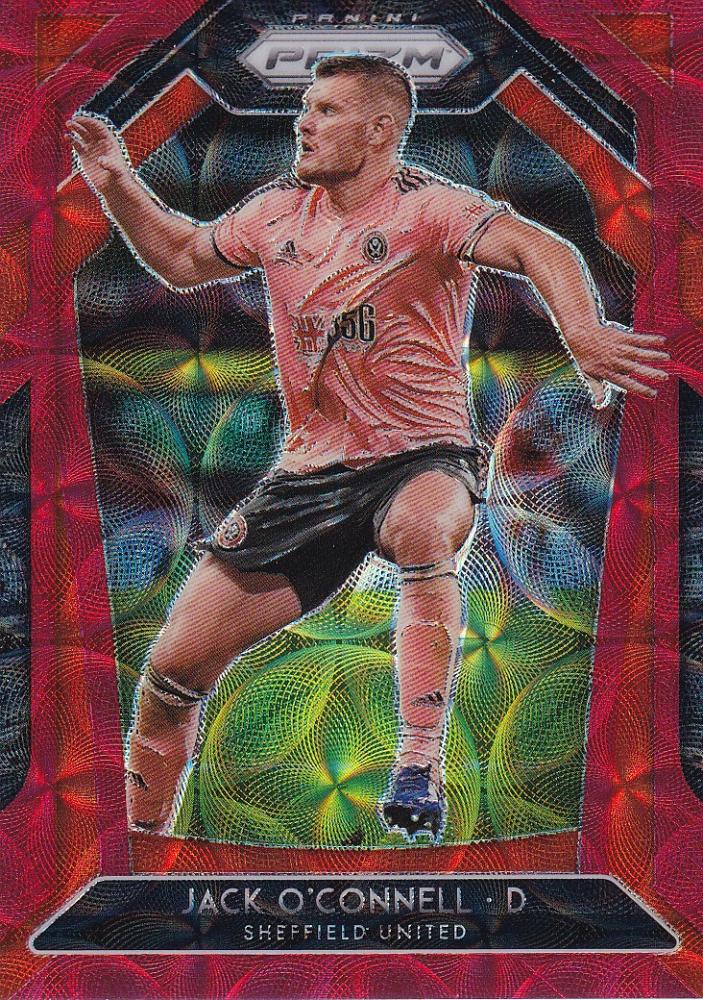 2020-21 Panini Prizm Premier League Choice Sheffield United Jack O trading card