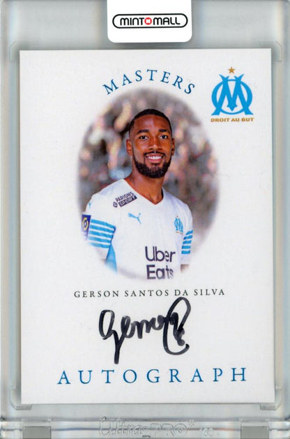 2022 Futera Unique Gerson Santos Da Silva Autographs trading card serial number 002 of 002