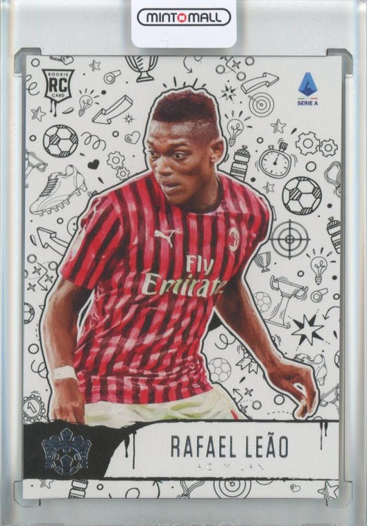 2019-20 Panini Chronicles Pitch Kings Soccer Rafael Leao rookie trading card