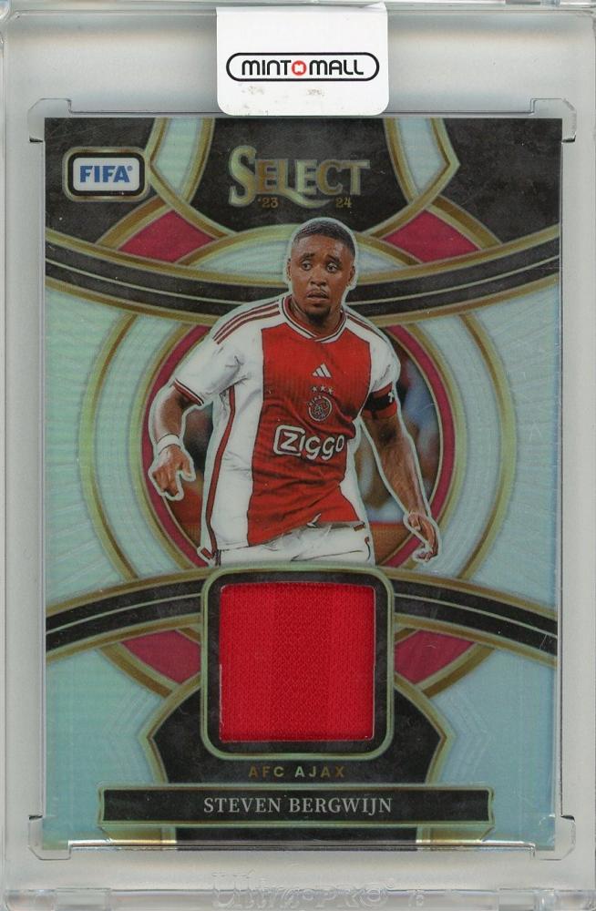 2023-24 PANINI Select FIFA Steven Bergwijn Select Swatches #10 AFC AJAX trading card