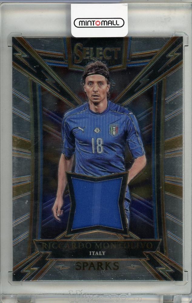 2017-18 PANINI SELECT Riccardo Montolivo patch card with serial #SP-RM from Italy