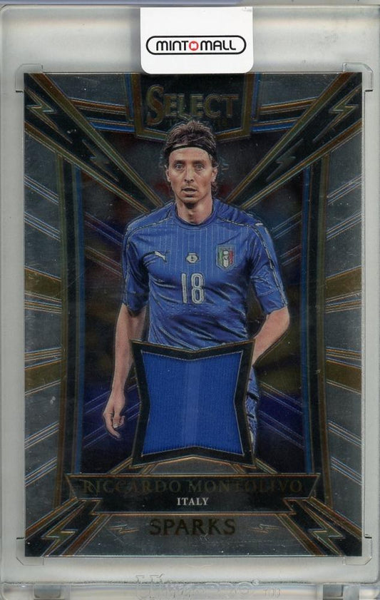 2017-18 PANINI SELECT Riccardo Montolivo patch card with serial #SP-RM from Italy