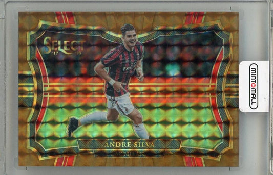 2017-18 PANINI SELECT Andre Silva #236 Field Level RED trading card numbered 35/49 featuring AC Milan