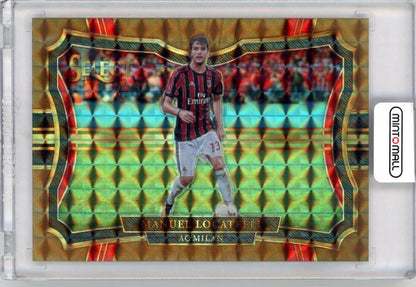 2017-18 PANINI SELECT Manuel Locatelli #216 Field Level RED serial 15 of 49 AC Milan trading card