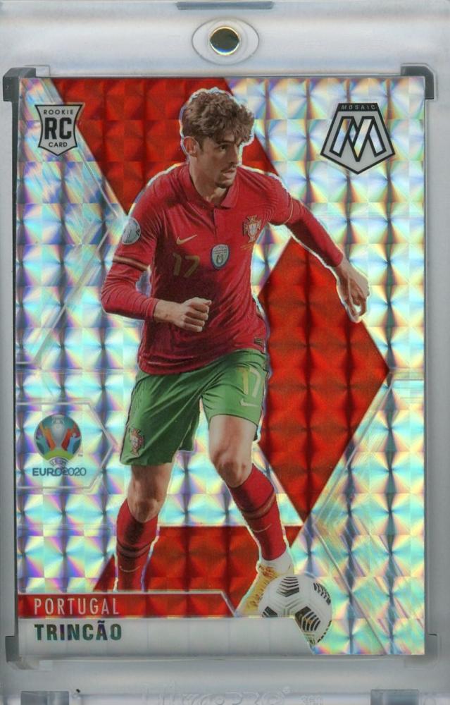 2021 Panini Mosaic UEFA Euro 2020 Portugal Trincao Base Mosaic trading card
