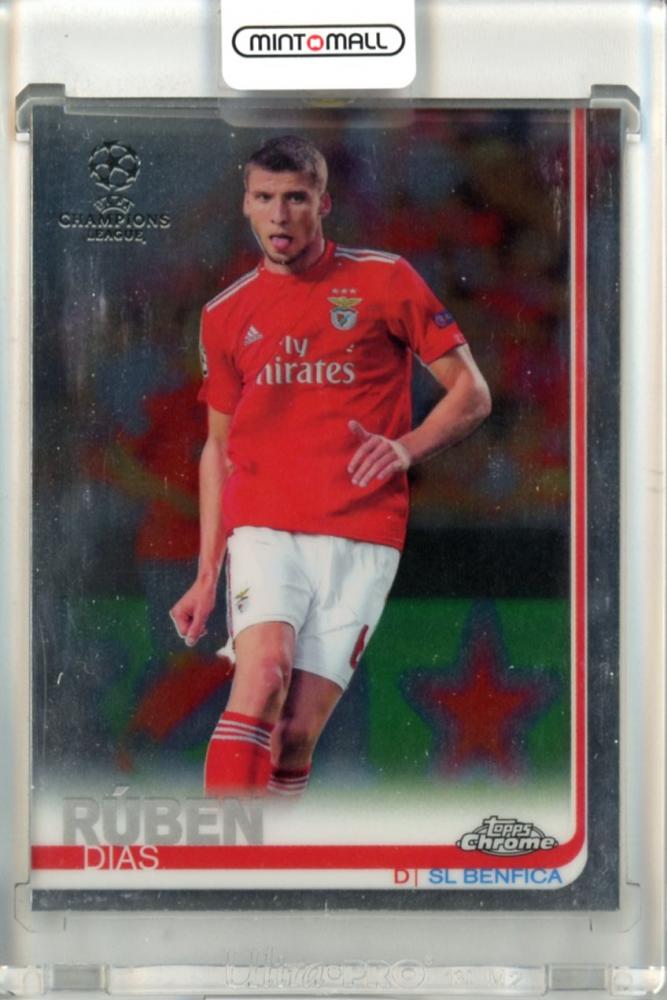 2018-19 Topps Chrome UEFA Champions League trading card of Rubin Dias #94 from SL Benfica