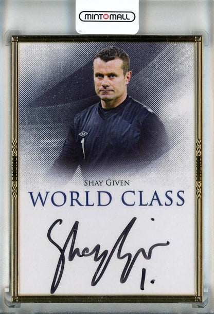 2025 Futera Incredible Shay Given Autographed World Class card model WCL1103/04 in unused condition