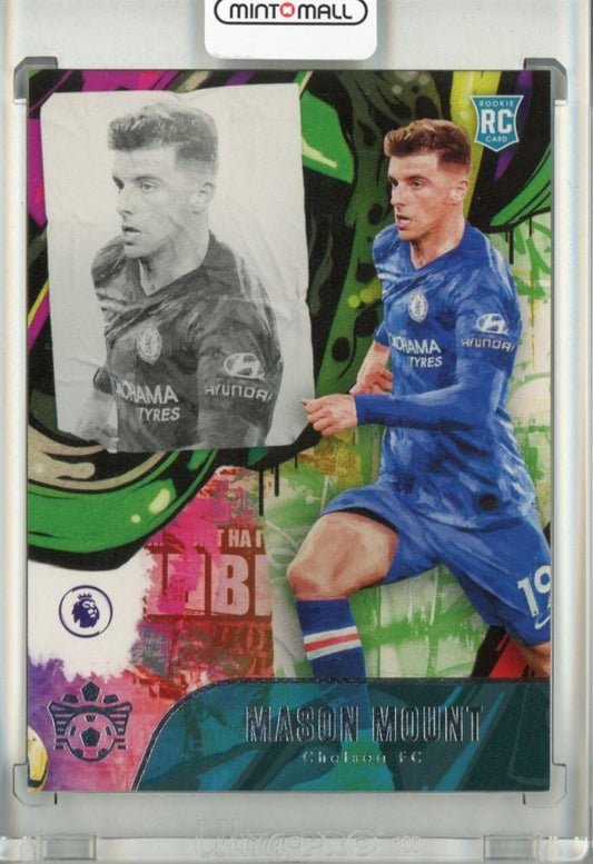 2019-20 Panini Chronicles Pitch Kings Mason Mount rookie soccer card in mint condition