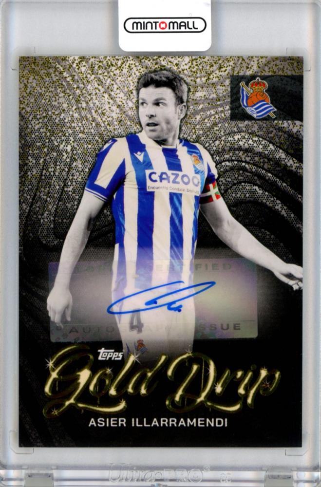 2022-23 Topps Real Sociedad team set autograph card signed by Asier Illarramendi