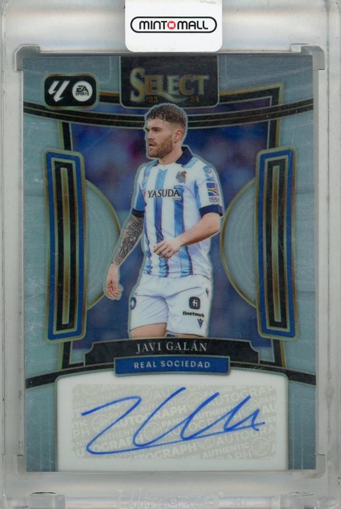 2023-24 Panini Select La Liga Javi Galan Signatures #9 Auto Real Sociedad trading card