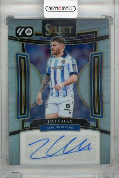 2023-24 Panini Select La Liga Javi Galan Signatures #9 Auto Real Sociedad trading card