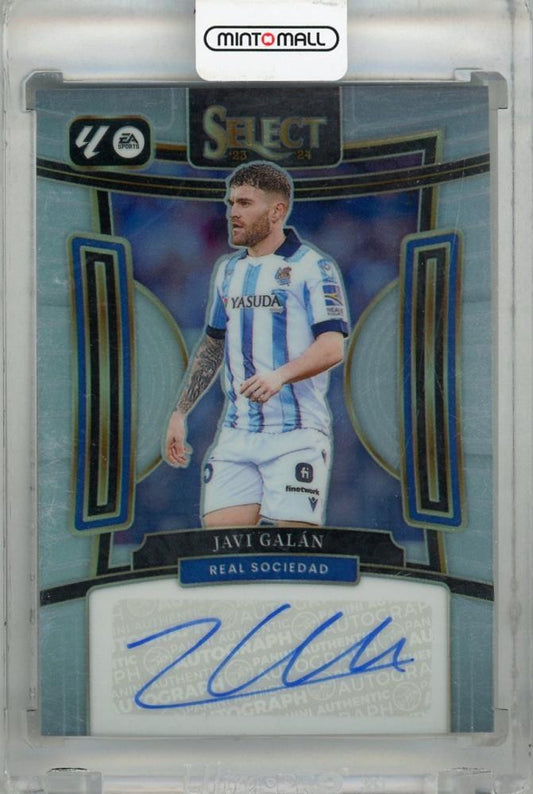 2023-24 Panini Select La Liga Javi Galan Signatures #9 Auto Real Sociedad trading card