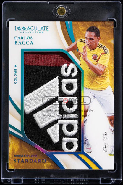 2020 Panini Immaculate Collection Carlos Bacca Standard 1 of 1 card featuring Colombia National Team