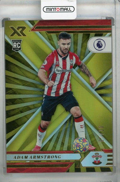 2021-22 Panini Chronicles trading card Adam Armstrong Southampton Gold Parallel numbered 07 of 10