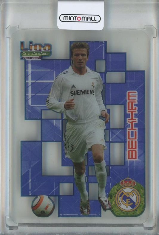2006-07 Mundicromo La Liga Crystal Card of David Beckham #031 from Real Madrid