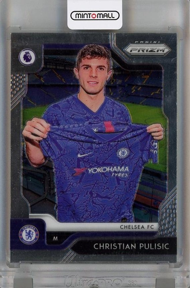 2019-20 Panini Prizm English Premier League football trading card featuring Christian Pulisic Base #30
