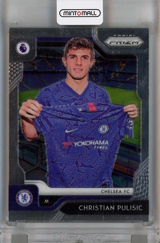 2019-20 Panini Prizm English Premier League football trading card featuring Christian Pulisic Base #30