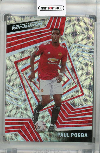 2020-21 Panini Revolution Premier League Manchester United Paul Pogba Base Kaleido Parallel Card 33 out of 50