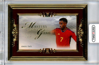 2023 Futera Unique Ansu Fati Masters of the Game 712 collectible trading card