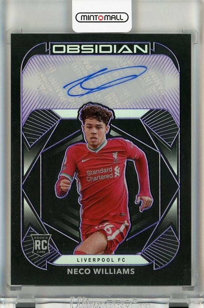 2020-21 Panini Obsidian Neco Williams Autograph Electric Etch Purple Rookie Card #775/75