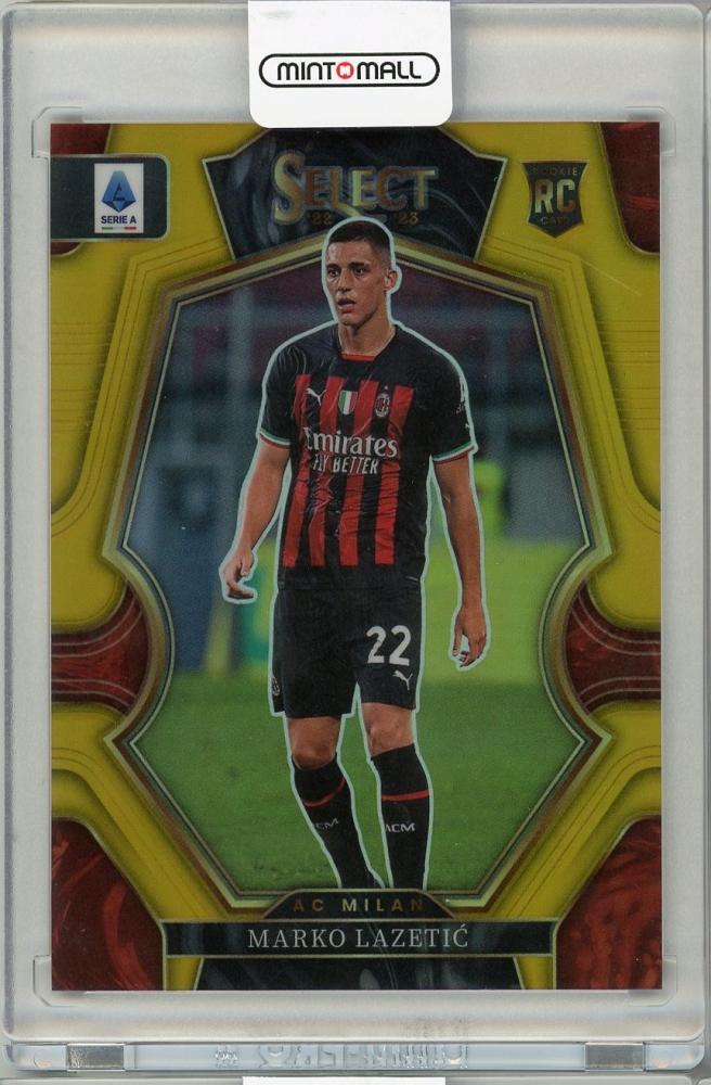 2022-2023 PANINI SELECT Marko Lazetic trading card numbered 10301/10 featuring AC Milan