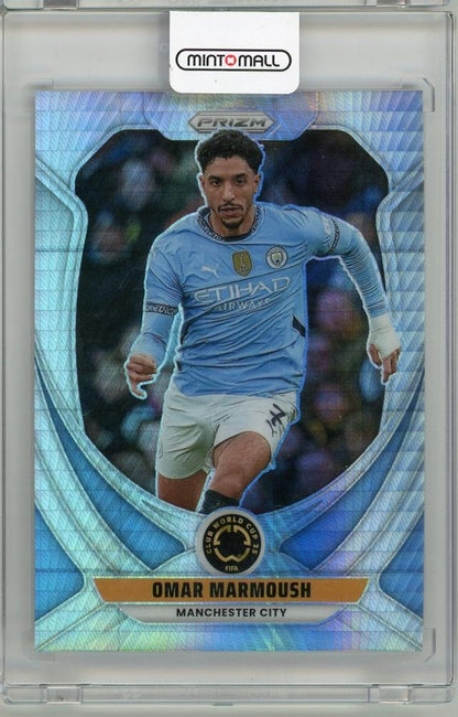 2025 PANINI PRIZM CLUB WORLD CUP trading card Omar Marmoush #143 Manchester City