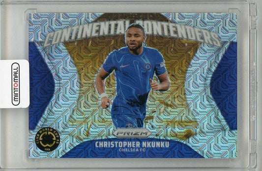 2025 PANINI PRIZM CLUB WORLD CUP Christopher Nkunku #820/25 trading card featuring ChelseaFC player