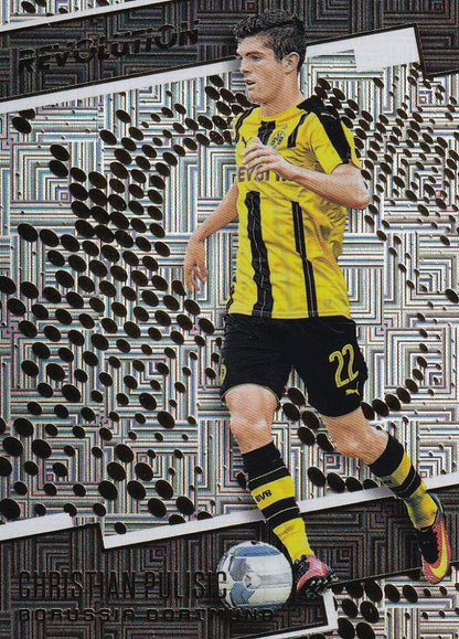 2017 Panini Revolution Borussia Dortmund Christian Pulisic Base Infinite parallel version card