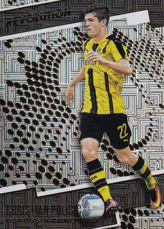 2017 Panini Revolution Borussia Dortmund Christian Pulisic Base Infinite parallel version card