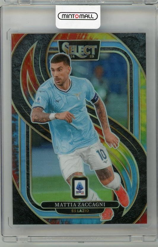 2024-2025 Panini Select Serie A Mattia Zaccagni #12203/25 SS Lazio trading card