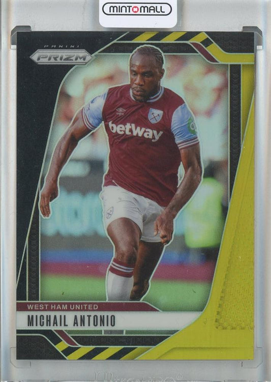 2024-25 Panini Prizm Premier League Soccer Michail Antonio Black Gold #1491/8 card West Ham United
