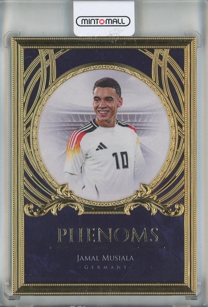 2025 FUTERA UNIQUE Jamal Musiala GoldFrame Phenoms #PHG2704/10 football trading card from Germany