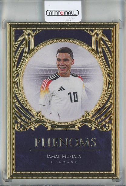 2025 FUTERA UNIQUE Jamal Musiala GoldFrame Phenoms #PHG2704/10 football trading card from Germany