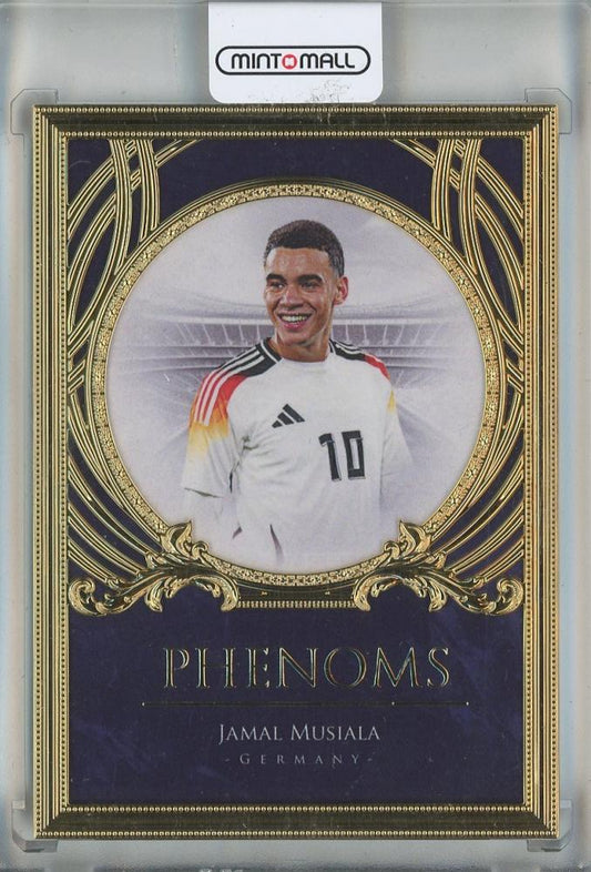 2025 FUTERA UNIQUE Jamal Musiala GoldFrame Phenoms #PHG2704/10 football trading card from Germany