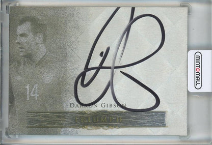 2025 Futera Darron Gibson Triumph Auto collectible sports card serial TR072of45 from Ireland