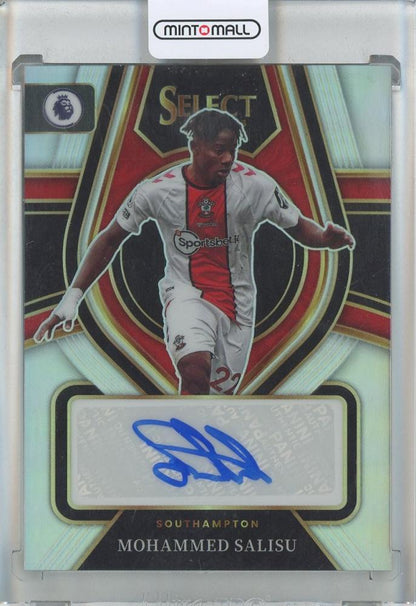 2022-23 Panini Select Premier League Mohammed Salisu Auto trading card with autograph #SS-MSU from Southampton
