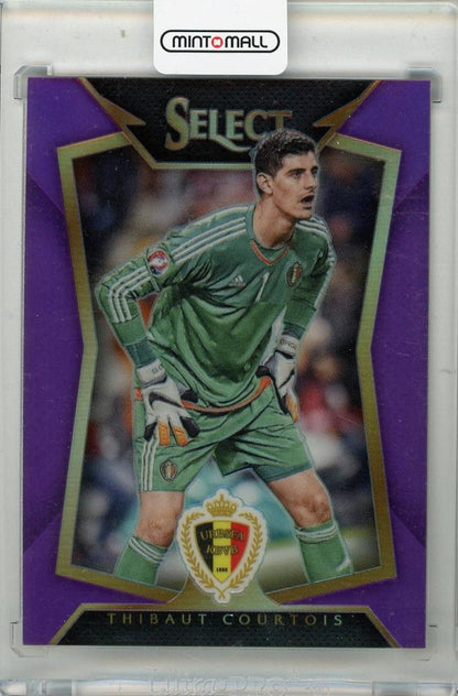 2015-16 PANINI Select Thibaut Courtois Purple card numbered 8329/99 Belgium in good used condition