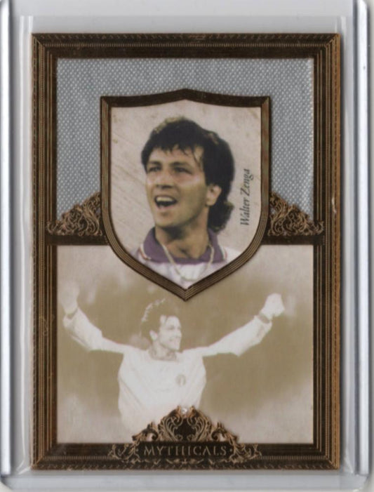 2016 Futera Unique Walyer Zenga MYTHICALS collectible card serial number 1 of 5 from Futera Unique series