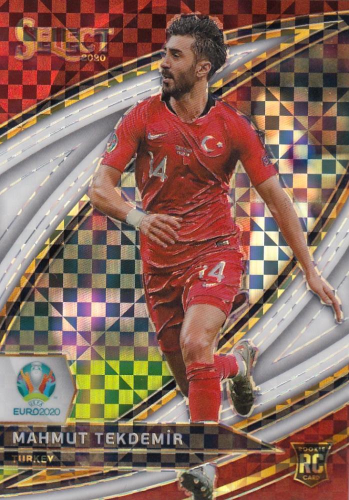 2020 PANINI SELECT UEFA EURO SOCCER Mahmut Tekdemir Prizms White trading card serial number 51 of 60
