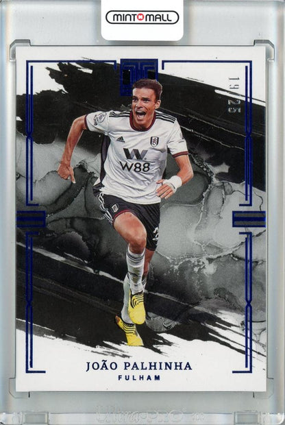 2022-23 Panini Impeccable Premier League Soccer Joao Palhinha Base Sapphire card #8319/25 from Fulham