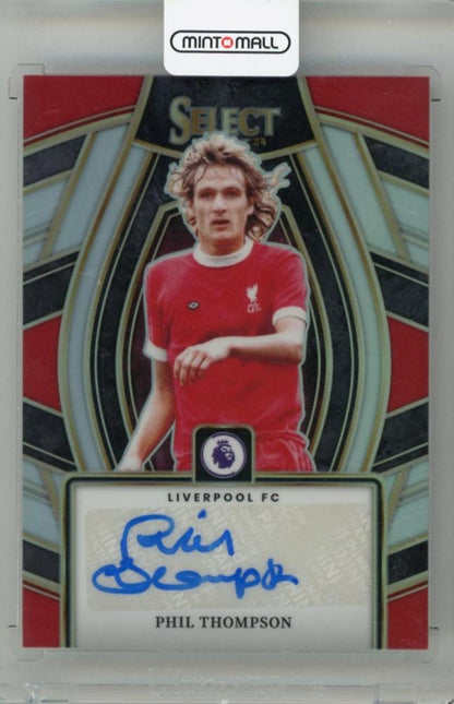 2023-24 PANINI Select Premier League Phil Thompson signed trading card #13 Liverpool FC