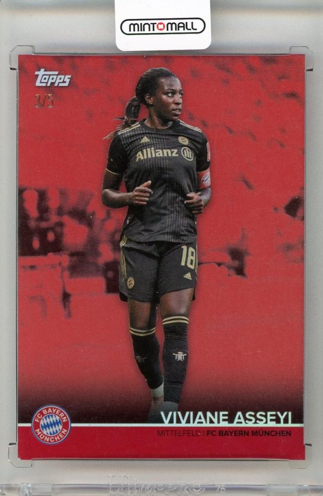 2021-22 TOPPS FC Bayern Munchen Team Set Base Set Women collectible soccer cards