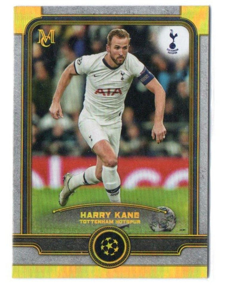 2019-20 Museum Collection Harry Kane Gold card numbered 27 out of 50