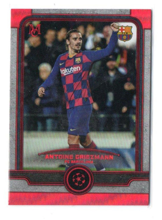 2019-20 Museum Collection Antoine Griezmann Ruby card with serial number 06 of 25