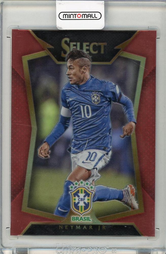 2015-16 PANINI SELECT Neymar Jr trading card serial number 22004 out of 199 from Brazil