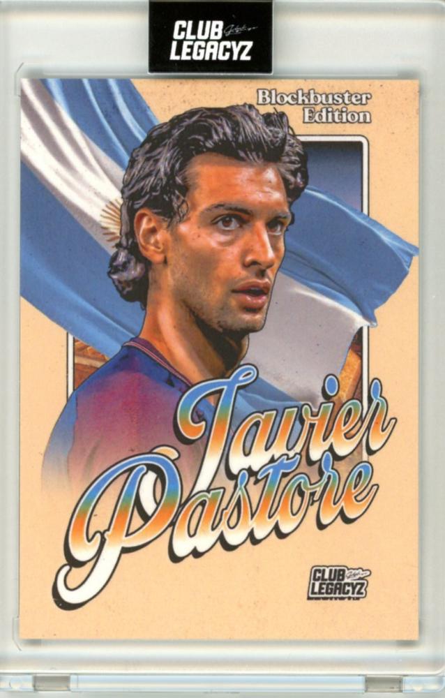 2025 CLUB LEGACYZ ICONS 2ND EDITION FIFA Soccer Javier Pastore trading card Blockbuster178 out of 200