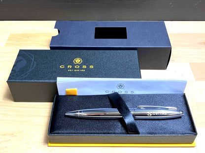 Cross Brand Twist Ballpoint Pen with Box and Name Engraving