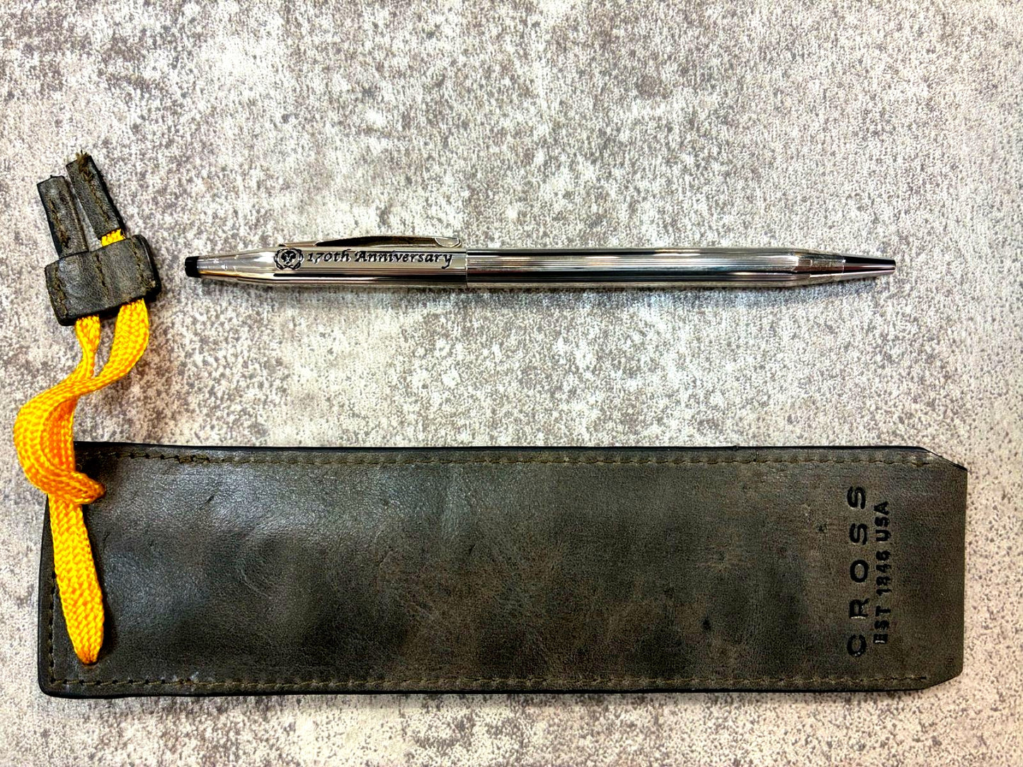Seiji Silver 925 Ballpoint Pen with Case — Japan Import