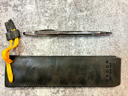Seiji Silver 925 Ballpoint Pen with Case — Japan Import
